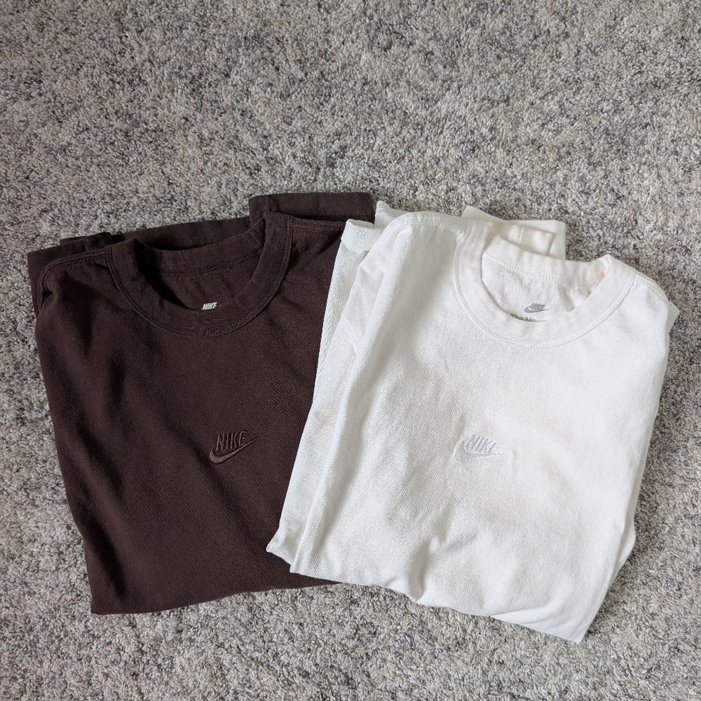 Nike Performance Premium Essentials Long Sleeve T-Shirts - Set Of 2